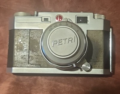 De colección Kuribayashi 35 Petri JPN con Estuche Super 2.8 Cámara con? Orikkor 4,5 cm SIN PROBAR Foto 1 de 4