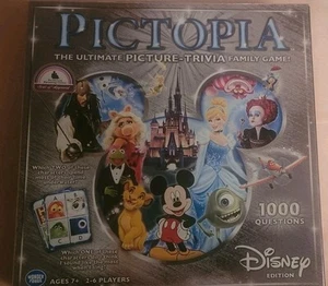 PICTOPIA DISNEY EDITION Board Game PICTURE TRIVIA FAMILY GAME - Picture 1 of 2