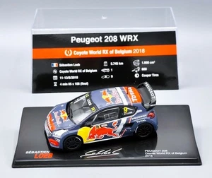 1:43 Altaya Loeb Peugeot 208 Coyote World RX of Belgium 2018 - Imagen 1 de 3