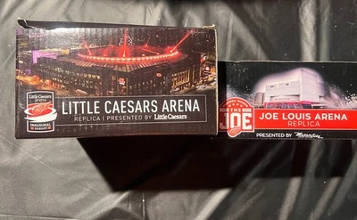 Little Caesars & Joe Louis Arena Detroit Red Wings Replica Stadiums Give Aways - Image 1 of 4