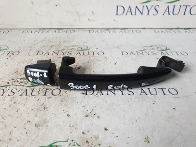 PEUGEOT 3008 MK1 2009-2015 MANIJA PUERTA EXTERIOR CONDUCTOR TRASERO DERECHO NEGRO KTVD Foto 1 de 4