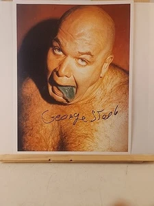 WWE George "The Animal" Steel 8X10 ORIGINAL PHOTO Auto Autograph - Picture 1 of 2