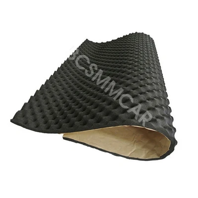 Heat Sound Shield Insulation Foam Pad Car Hood Engine Firewall Thermal Deadener Foto 1 de 4