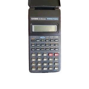 Rare Vintage Casio fx-82SUPER FRACTION Scientific Calculator – Ericsson Branded - Picture 1 of 3