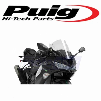 PUIG Racing Windscreen for 2019 Kawasaki ZX636 Ninja ZX-6R ABS KRT Edition - xx - Imagem 1 de 4