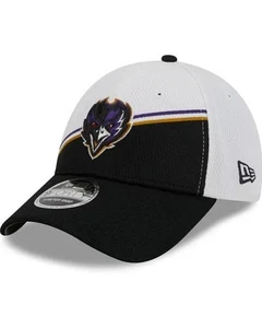 Baltimore Ravens New Era 9FORTY NFL Sideline On-Field Cap Flex Hat - Picture 1 of 5
