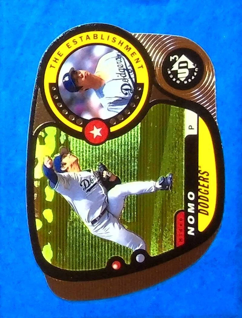 1998 UD3 The Establishment Silver Die-Cut #62 Hideo Nomo 1251/2000