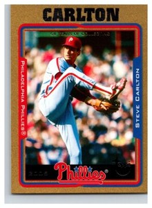 2005 Topps Retired Signature Edition Gold #78 Steve Carlton #/500 041-H