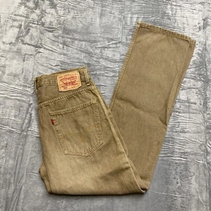 Levi's Vintage Signature Relaxed Fit Pants Mens Size 33x32 Tan - Picture 1 of 12