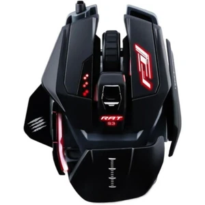 Mouse óptico para juegos Mad Catz RAT PRO S3 para periféricos de PC negros para diestros - Imagen 1 de 1