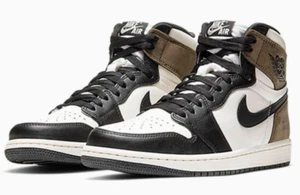 Air Jordan 1 Retro High OG Dark Mocha Brown White 555088 575441 105 GS 4Y-12 Men - Picture 1 of 6