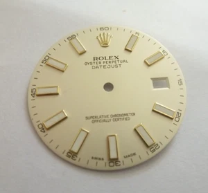 Original Rolex Datejust II 41mm Cream Dial for Yellow gold two tone 116333 - Picture 1 of 10