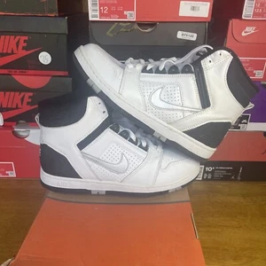 Men’s Sz 8.5 Air Force 2 White Metallic Silver Black Never Been Worn *2002* - Picture 1 of 11