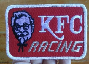 Old School Style ~ KFC Racing ~ Col Sanders Collectors NASCAR Advertising Patch - Picture 1 of 6