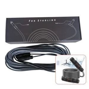 For Starlink Satellite V2 Rectangular Dish to Router 75 ft Cable Extension Kit - Afbeelding 1 van 12