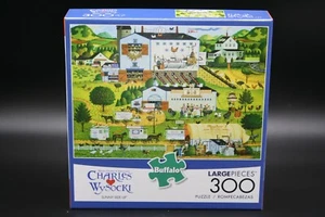 🧩"Sunny Side Up" 300 Large Piece Puzzle With Poster - Artist Charles Wysocki🧩 - Picture 1 of 7