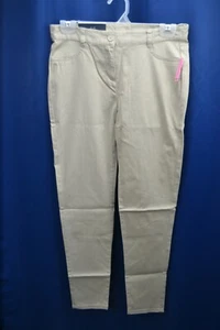 NWT Nautica Junior's School Uniform Skinny Stretch Khaki Pant NJD0086P Size 5 - Picture 1 of 12