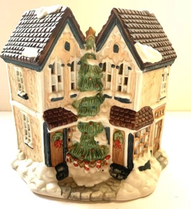 Traditions porcelain Victorian village replacement townhouse 1992 - Picture 1 of 6