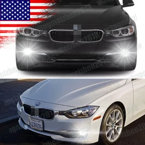 For BMW 320i 328i 335i 750Li 750i xDrive - 6000K White LED Fog Light Bulbs Kit - Picture 1 of 8