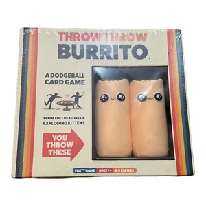 Throw Throw Burrito by Exploding Kittens - A Dodgeball Card Game New - Picture 1 of 3