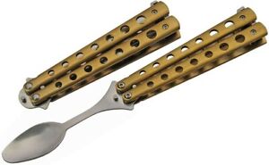 Practice Butterfly Balisong Trainer - Spoon - NEW - Fast Shipping