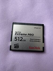 SanDisk Sdcfsp-512G-A46D 512gb Cfast 2.0 Extreme Pro Memory Card