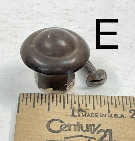Original Bakelite Door Knob Marsh Kitchen Cabinet hoosier style drawer pull *e Cover