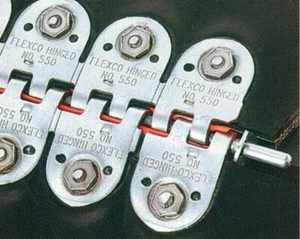 Flexco 375XJ20NC Bolt Hinged Belt Fasteners (Box of 1 Set) - Picture 1 of 1