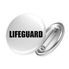 Button Lifeguard Schriftzug Anstecker Pin Geschenk Idee Souvenir Geburtstag Weih