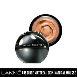 Lakme Absolute Skin Natural Mousse Mattreal Foundation 25g - Beige Honey 05 - Picture 1 of 3