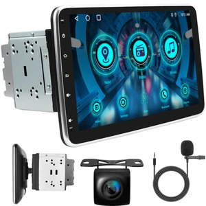 10.1'' Car Radio Stereo Apple CarPlay Detachable Touch Screen Double 2 Din 64GB - Picture 1 of 17