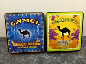 2x camel 20 cigarette tins. U.S.A - Picture 1 of 6