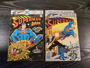 SUPERMAN #300 (1976) *¡Llave de origen!* (FN/VF) #301 - Cómics de DC - Imagen 1 de 8