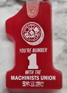 Vintage Keychain. International Association of Machinists & Aerospace... - Picture 1 of 4
