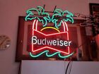 VINTAGE/COLLECTIBLE BUD NEON BEER SIGN - PALM TREES