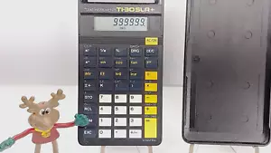 Vtg Texas Instruments TI-30 SLR+ Plus Solar Scientific Calculator 1987 - Picture 1 of 5