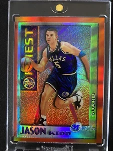 1995-96 Topps Mystery Finest Bordered Refractor Jason Kidd Looks Clean - Bild 1 von 3