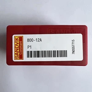 Sandvik / 800-12A P1 /CARBIDE CNC blade tool 5 PCS - Picture 1 of 3