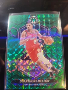 2023-24 Panini Mosaic - Green Mosaic Prizm #129 De'Anthony Melton - Picture 1 of 2