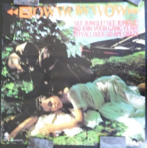 Original Vintage 1981 Bow Wow Wow See Jungle RCA Poster Annabella Lwin - Picture 1 of 3