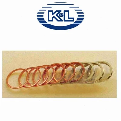 K&L Supply Exhaust Pipe Gaskets for 1974-1975 Honda XL125 - Exhaust Exhaust lo - Image 1 of 4