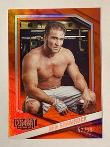 2025 Ken Shamrock Panini Combat Anthology ~Orange Foil~ #52/99💥#18 - Bild 1 von 4