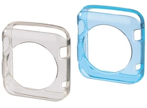 Hama 2x Protective Cover Set Skin TPU Cover Case for Apple Watch 42mm Series 0 1 - Picture 1 of 5