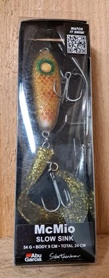 Abu Garcia McMio Slow Sink 54 G 24 CM Köder NEU! Raubfisch Angeln Kunstköder OVP - Bild 1 von 4