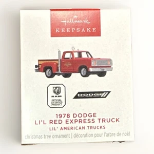 Hallmark 2025 1978 Dodge Lil Red Express Truck - Lil American Trucks 8th - Mini - Bild 1 von 2