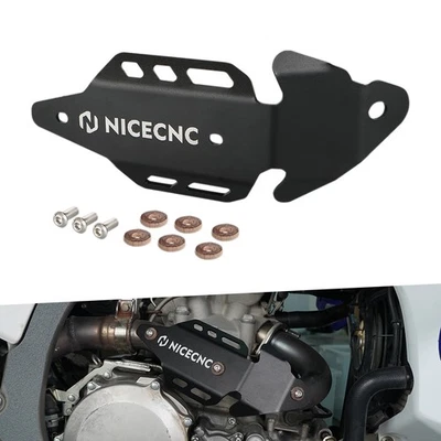 For YAMAHA YFZ450R Aluminum Muffler Mid Pipe Heat Shield Protection 2009-2023 - Image 1 of 4