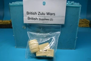 54MM  ZULU WARS , BRITISH SUPPLIE'S -2 - 24 FOOT.  KIT # RD 1042 - Picture 1 of 1
