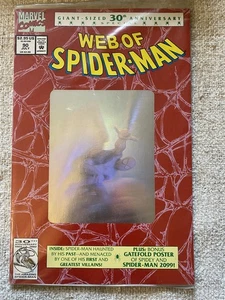 WEB OF SPIDER-MAN #90 HOLOGRAM Marvel Comics - 1992 VF/NM - Bild 1 von 1