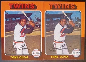 1975 Topps #325 Minnesota Twins Tony Oliva Hof [2] NM/MT 03954 - Bild 1 von 5