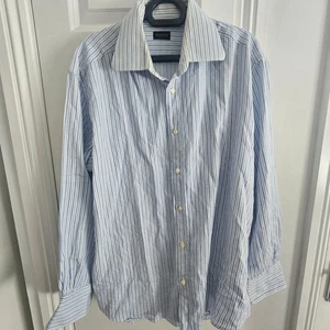 Designer Valentino Roma Shirt Men Size 16.5 42 - Picture 1 of 3